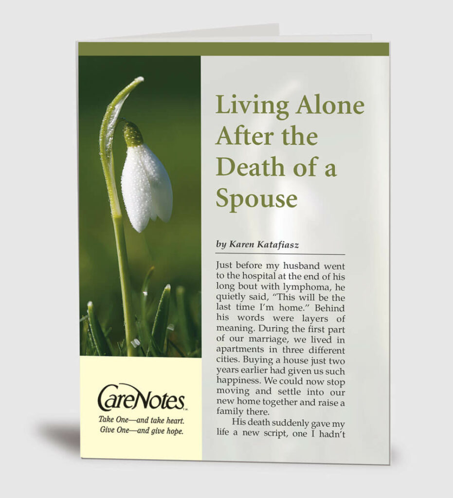 living-alone-after-the-death-of-a-spouse-carenotes